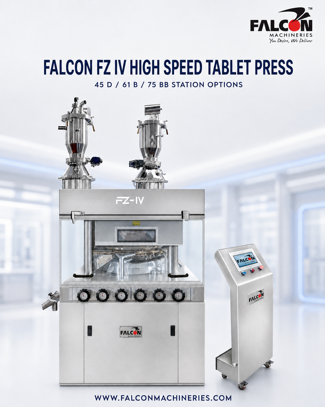 FZ-IV Double Sided High Speed Rotary Tablet Press