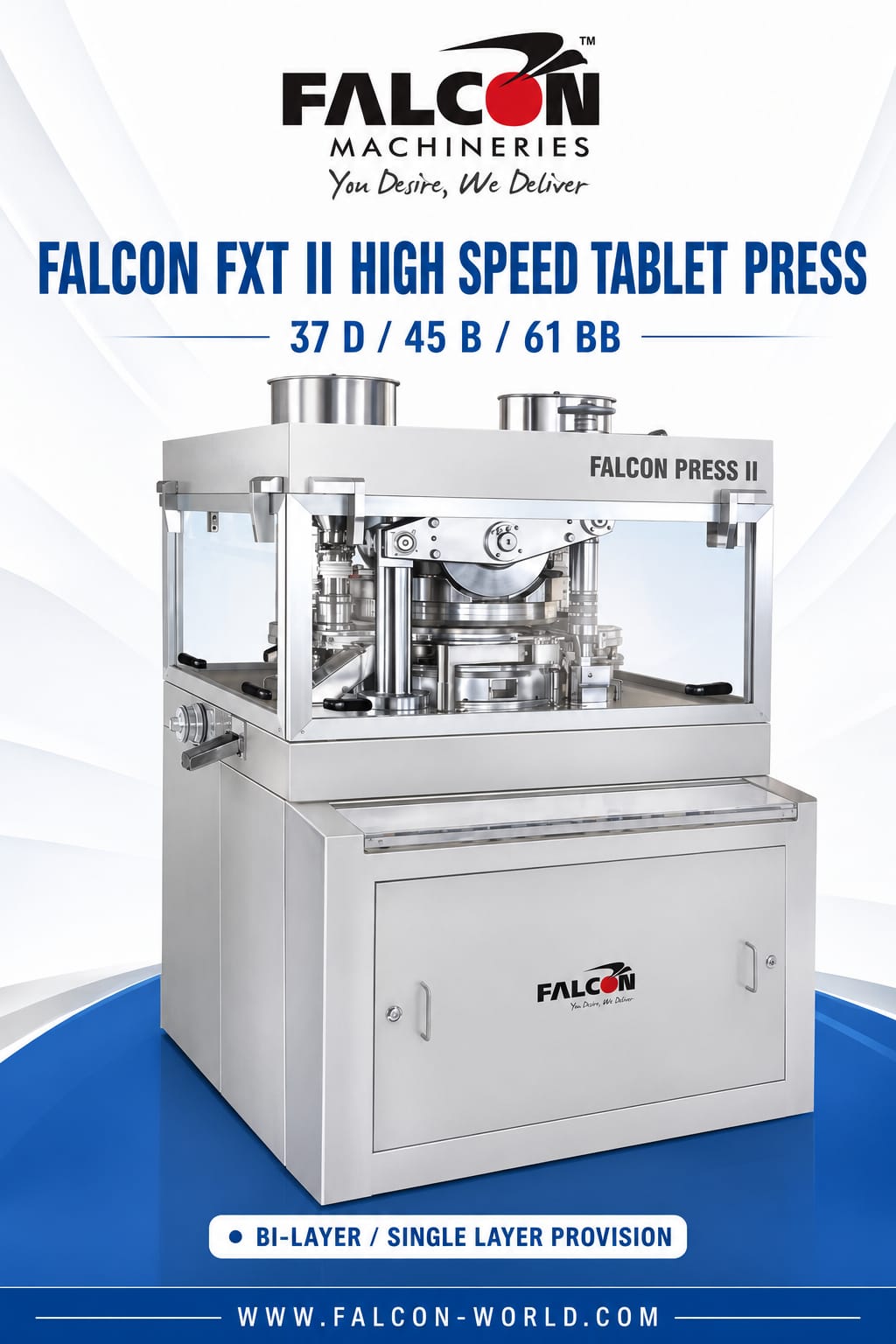 PRESS II Double Sided High Speed Rotary Tablet Press